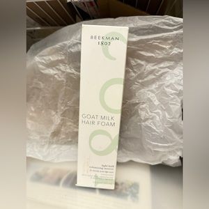 Beekman 1802 Goat Milk Hair Foam Volumizing Mousse 6.8 Fl oz